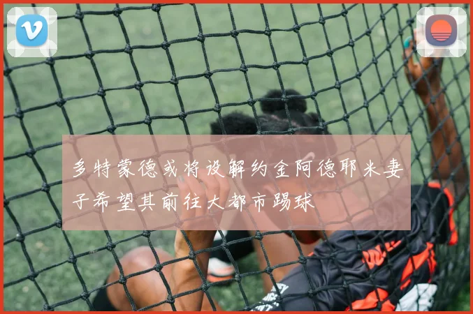 多特蒙德或将设解约金阿德耶米妻子希望其前往大都市踢球